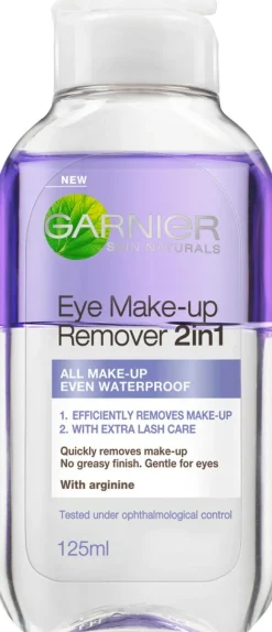 Garnier SkinActive 2in1 silmämeikinpoistoaine 125ml