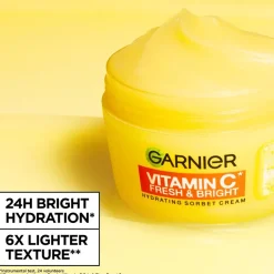 Garnier Vitamin C* Fresh & Bright Hydrating Sorbet Cream 85 g
