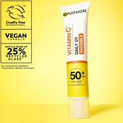 Garnier Vitamin C* Invisible uv-voide SPF50 samealle iholle 40 ml