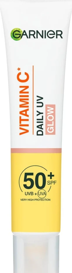 Garnier Vitamin C* Sheer Glow uv-voide SPF50 samealle iholle 40 ml