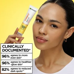 Garnier Vitamin C* Sheer Glow uv-voide SPF50 samealle iholle 40 ml