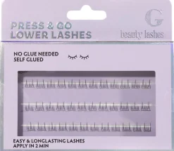 G Beauty Press & go lowerlashes Natural ripset