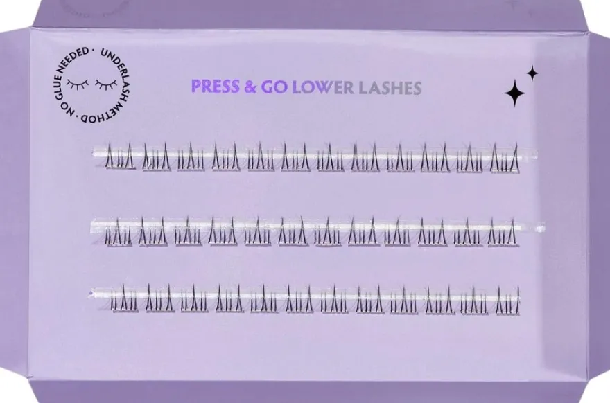 G Beauty Press & go lowerlashes Natural ripset