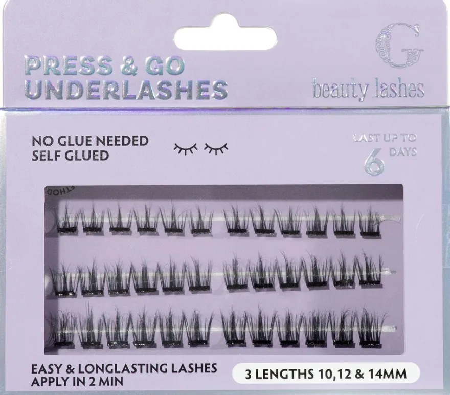 G Beauty Press & go underlashes Crush ripset