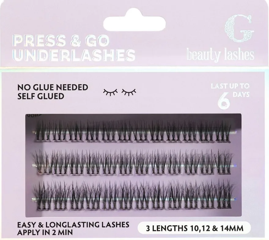 G Beauty Press & go underlashes Everyday ripset