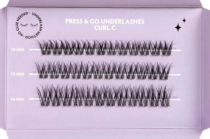G Beauty Press & go underlashes Casual ripset