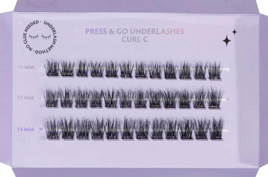 G Beauty Press & go underlashes Lust ripset