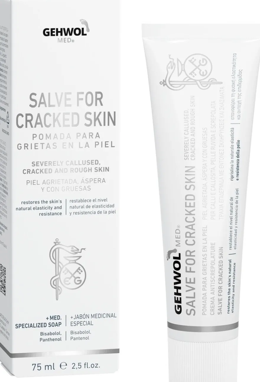 GEHWOL Med salve for cracked skin jalkavoide halkeilevalle, hauraalle iholle 75 ml
