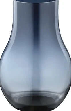 Georg Jensen Cafu maljakko 21 cm, sininen lasi