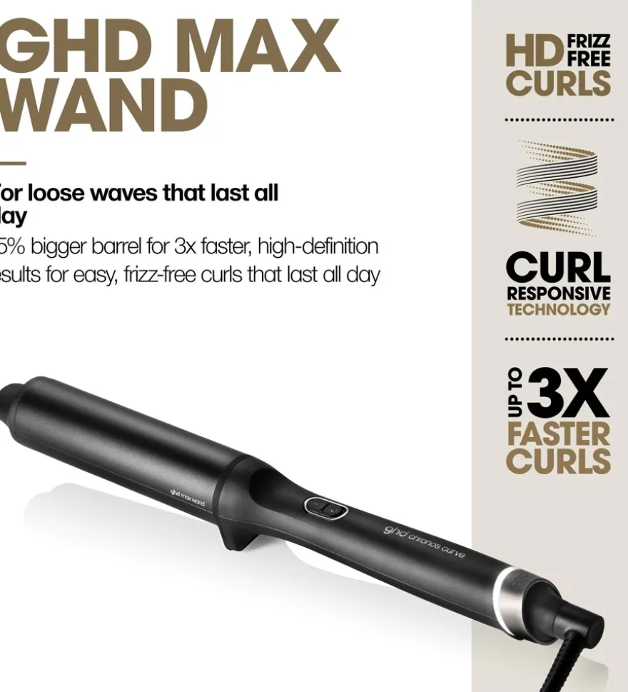 ghd Chronos Curve Max Wand kiharrin