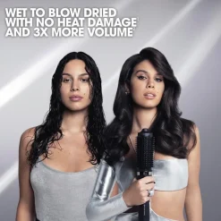 ghd Duet Blow Dry 2-in-1 Hair Dryer Brush Black lämpökiharrin
