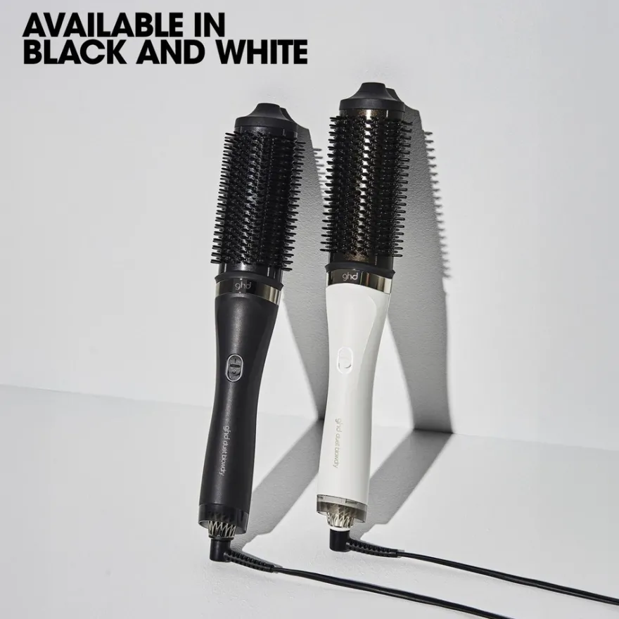 ghd Duet Blow Dry 2-in-1 Hair Dryer Brush Black lämpökiharrin