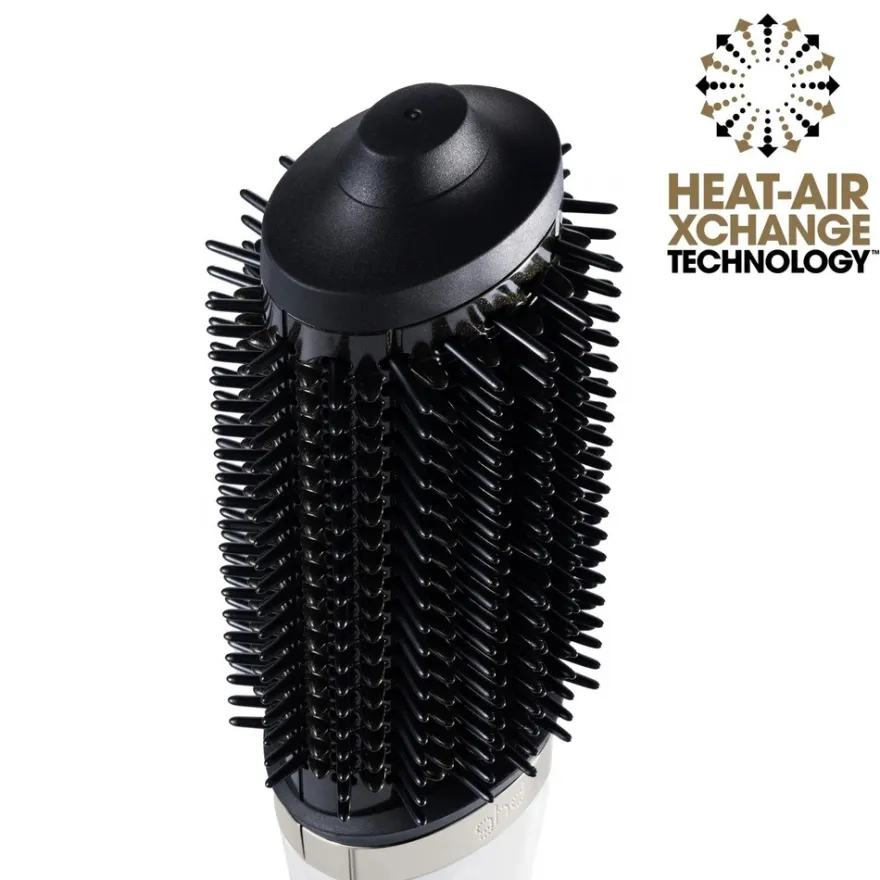 ghd Duet Blow Dry 2-in-1 Hair Dryer Brush White lämpökiharrin