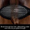 ghd Glide+ Smoothing Hot Brush Black hiustenmuotoilija