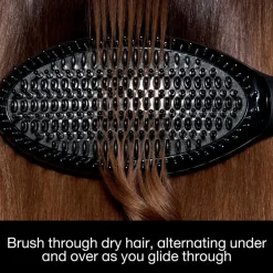 ghd Glide+ Smoothing Hot Brush Black hiustenmuotoilija