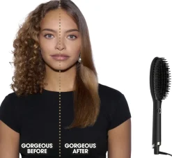 ghd Glide+ Smoothing Hot Brush Black hiustenmuotoilija
