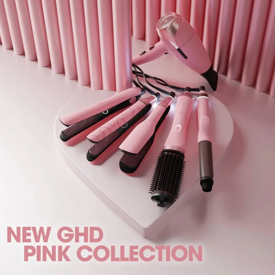 ghd Gold Limited Edition Hair Straightener in Dusted Pink suoristusrauta
