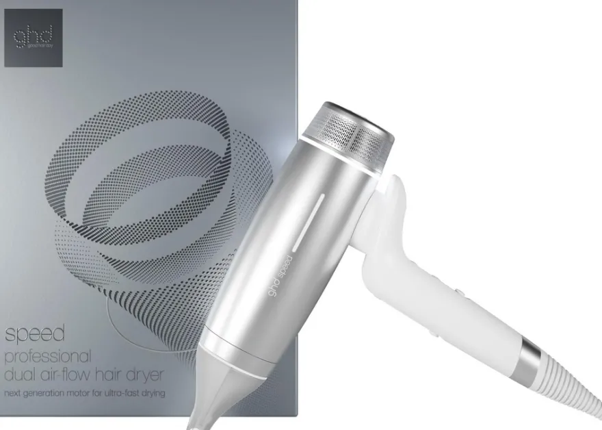 ghd Speed Silver White hiustenkuivaaja