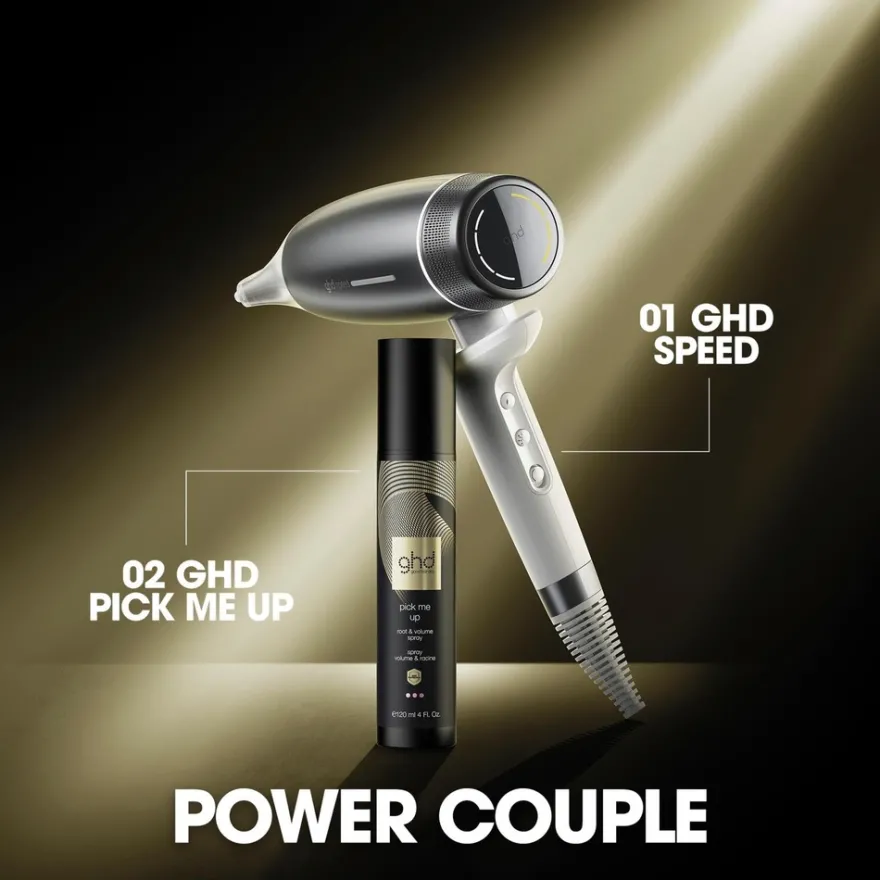 ghd Speed Silver White hiustenkuivaaja