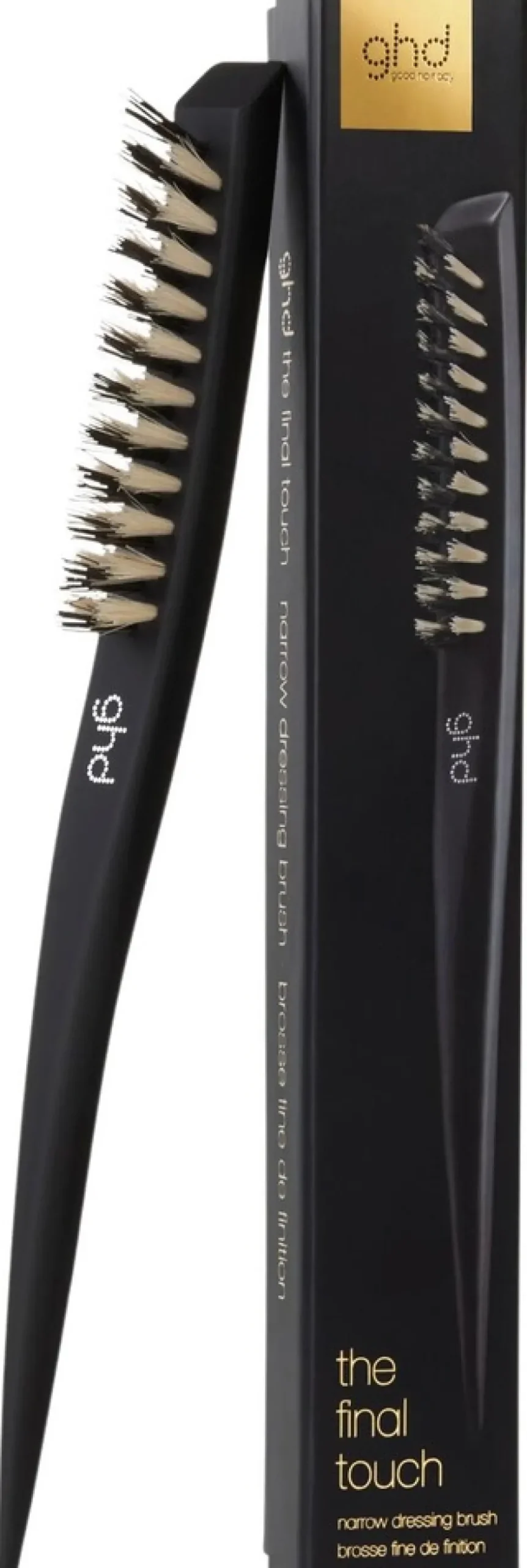 ghd the final touch narrow dressing brush kapea kampausharja