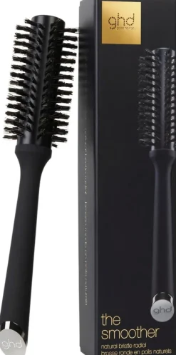ghd the smoother natural brush 35 mm, size 2 luonnonharjaksinen pyöröharja