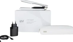 ghd unplugged cordless styler white langaton muotoilurauta