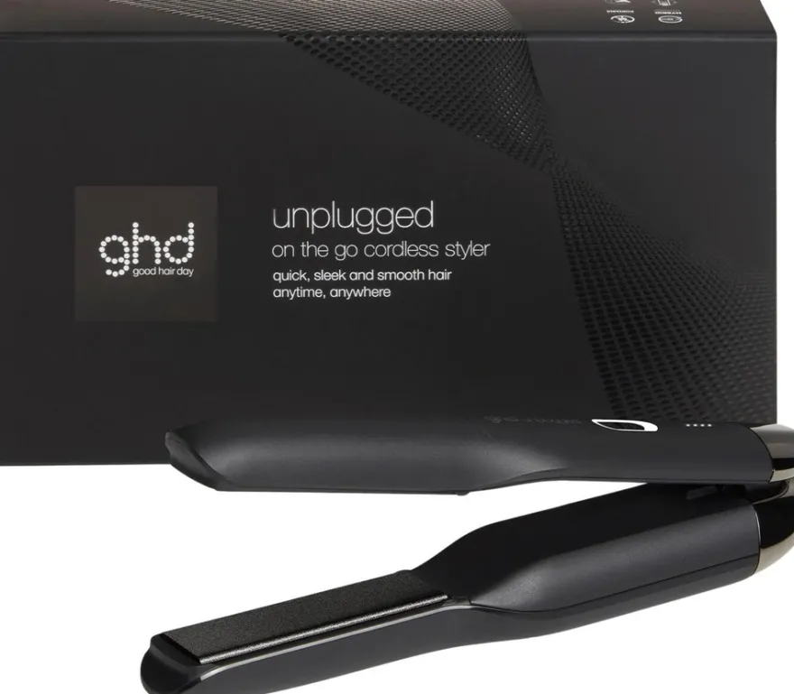 ghd unplugged cordless styler black langaton muotoilurauta