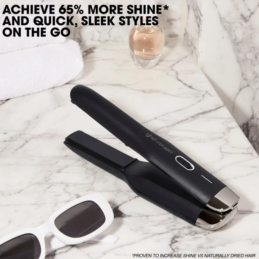 ghd unplugged cordless styler black langaton muotoilurauta