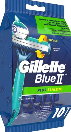 Gillette 10kpl BlueII Plus Slalom varsiterä