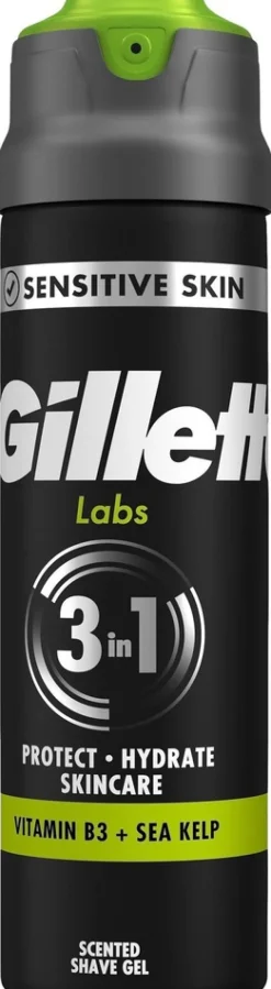 Gillette Labs Rapid Foaming Shave Gel 198ml parranajogeeli