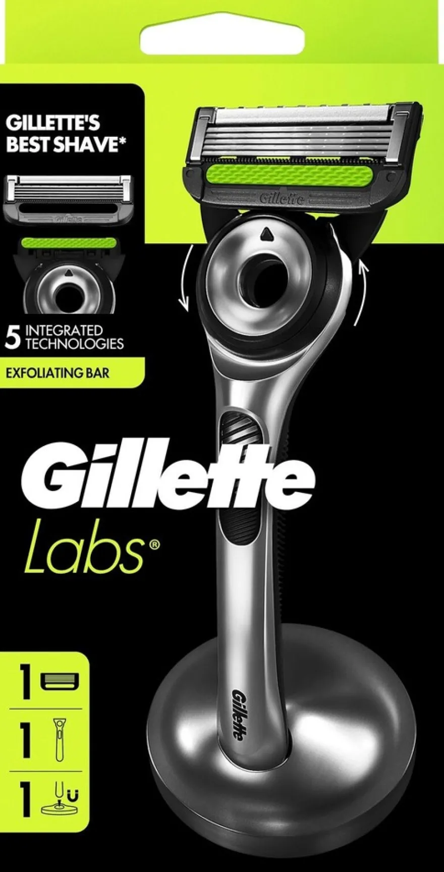 Gillette Labs with Exfoliating Bar partahöylä