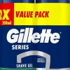Gillette Soothing Sensitive Gel 2x200ml parranajogeeli