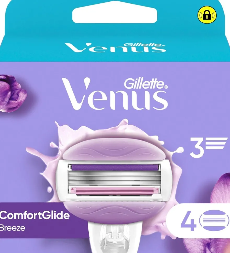 Gillette Venus Comfortglide Breeze 4kpl terä