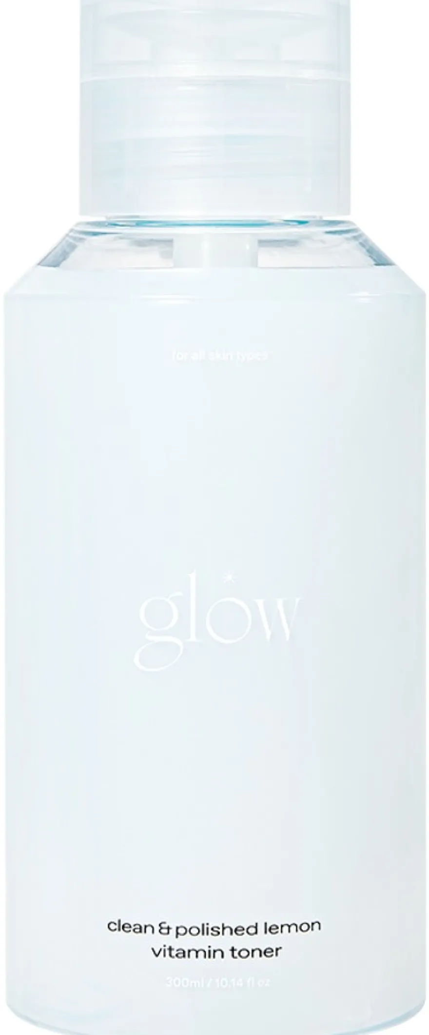 Glow clean & polished lemon vitamin toner kasvovesi 300 ml