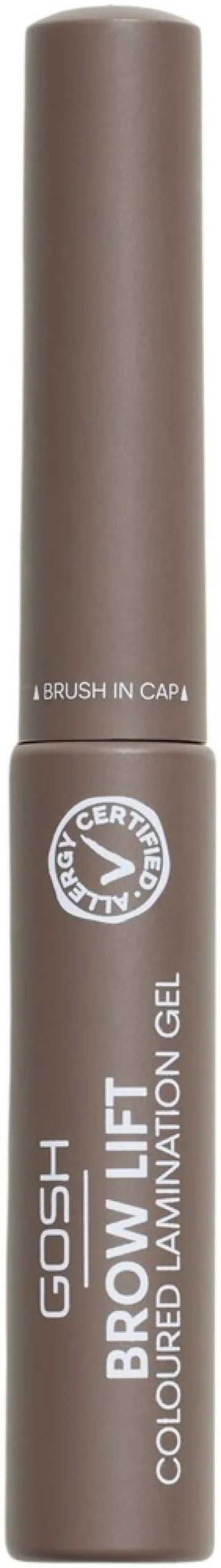 Gosh Brow Lift Coloured Lamination Gel 002 Dark Brown -kulmageeli 6ml
