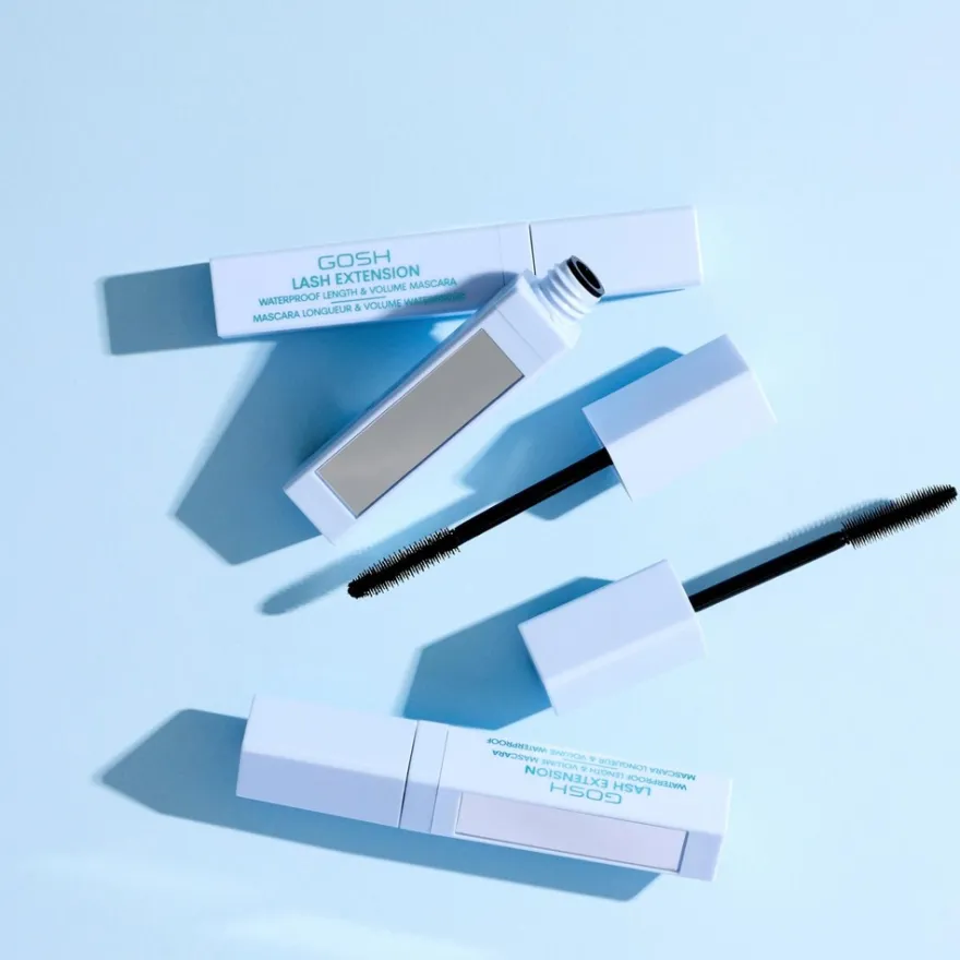 Gosh Lash Extension - 002 Extreme Black Waterproof ripsiväri 7ml