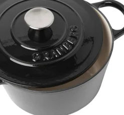Granberg valurautapata 4 L musta