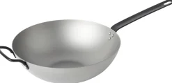 Granberg wokpannu hiiliteräs 30 cm harmaa