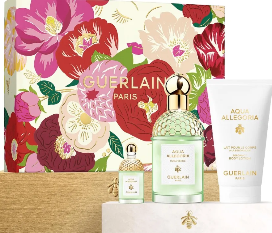 Guerlain Aqua Allegoria Mother's Day Gift Set Rosa Verde Eau De Parfum 75ml + Body Lotion 75ml