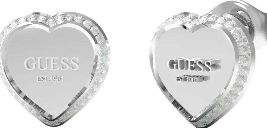 GUESS FINE HEART korvakorut