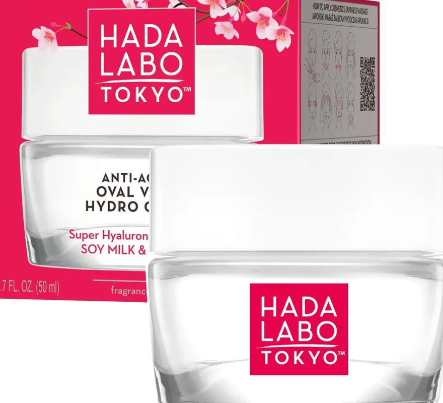 HADA LABO Anti-Aging Oval V-Lift Hydro Cream kosteusvoide 50ml