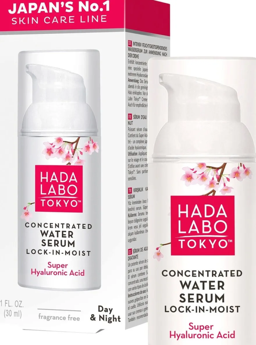 HADA LABO Concentrated Water Serum Lock-in-Moist seerumi 30ml