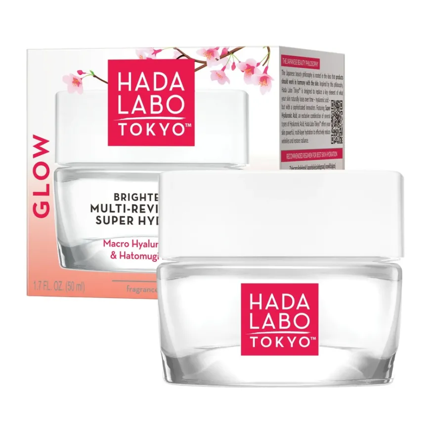 HADA LABO TOKYO GLOW Brightening Multi-Revitalizer Super Hydrogel -kasvovoide 50ml