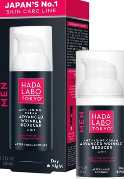 HADA LABO TOKYO MEN Anti-Aging Cream Advanced Wrinkle Reducer -kasvovoide 50ml