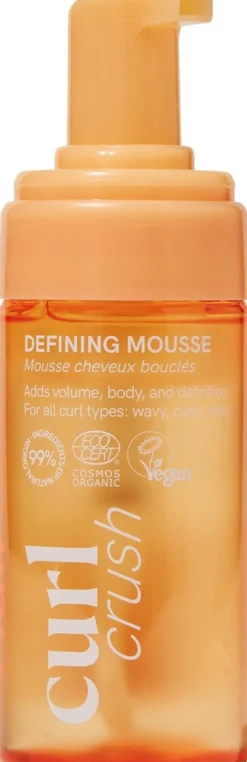 Hairlust Curl Crush Defining Mousse muotovaahto kiharille hiuksille 110 ml