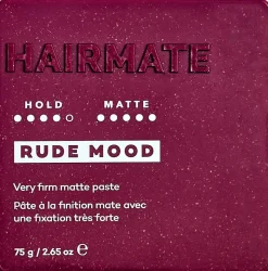 Hairmate Rude Mood Med Strong Hold Matte Paste 75 g