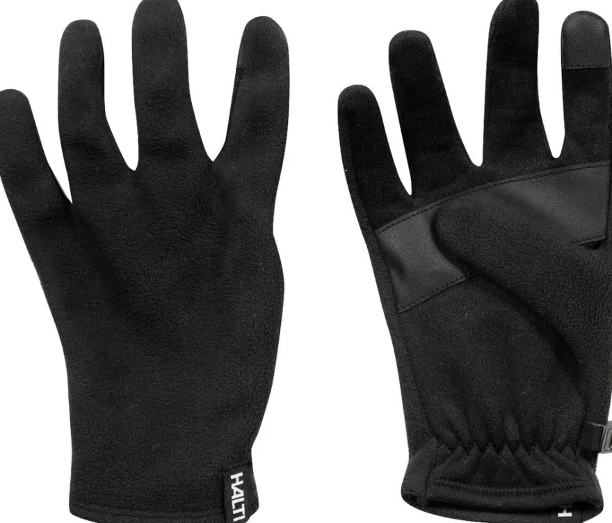 Halti Viiri fleece kosketusnäytölle sopivat käsineet
