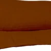Haomy Puolipeiton päällinen Limy pellava-puuvilla 85x200 cm tiili