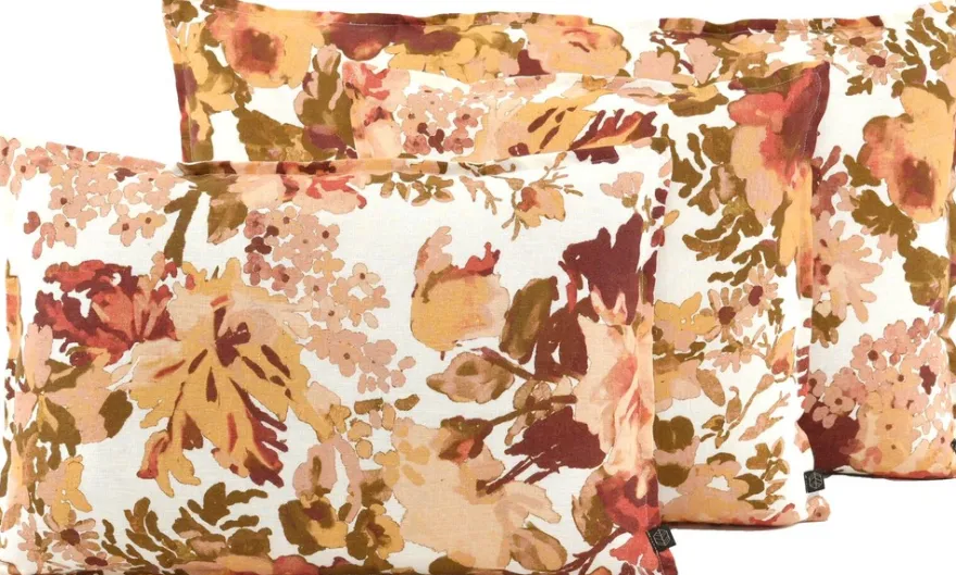 Haomy Tyynynpäällinen Bologne Ivoire 40x60 cm valkoinen