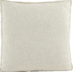 Haomy Tyynynpäällinen CALIFORNIA pellava-puuvilla-viskoosi-akryyli sekoite,45x45cm beige